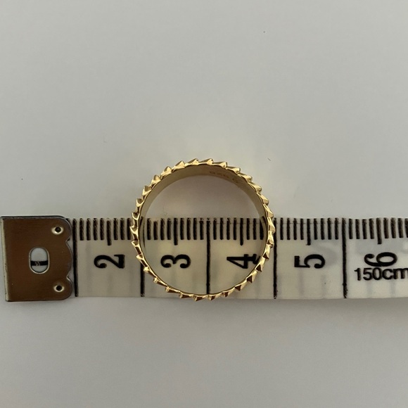 Aurate New York Gold Infinity Ring - Picture 8 of 10